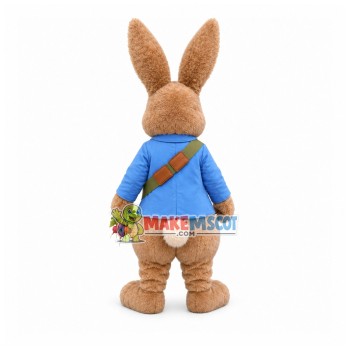 Friendly Peter Rabbit Mascot Costume Friendly Peter Rabbit Mascot Costume