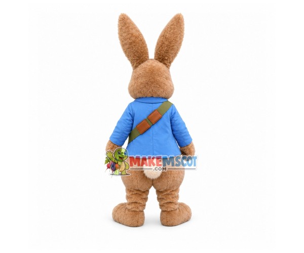 Friendly Peter Rabbit Mascot Costume Friendly Peter Rabbit Mascot Costume