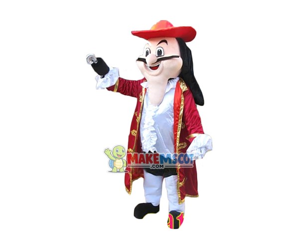 Pirate Captain Mascot Costume For Adult Pirate Captain Mascot Costume For Adult