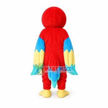 Golden Hook Parrot Mascot Costume