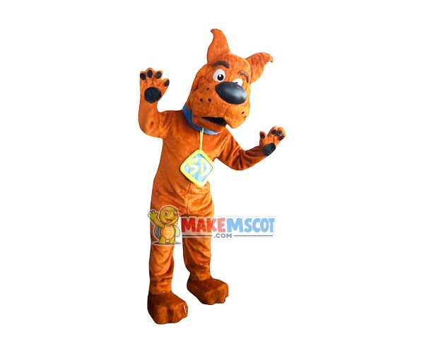 Great Dane Scooby Doo Mascot Costume Great Dane Scooby Doo Mascot Costume