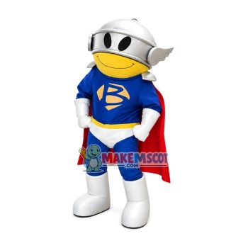 Armored Super Hero Mascot Costume Armored Super Hero Mascot Costume