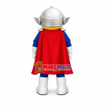 Armored Super Hero Mascot Costume
