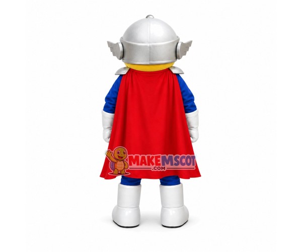 Armored Super Hero Mascot Costume Armored Super Hero Mascot Costume