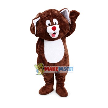 Lovable Cute Brown Bear Mascot Costume