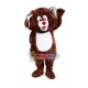 Lovable Cute Brown Bear Mascot Costume