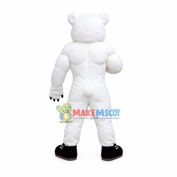 Muscular Power Crazy Bear Mascot Costume Muscular Power Crazy Bear Mascot Costume
