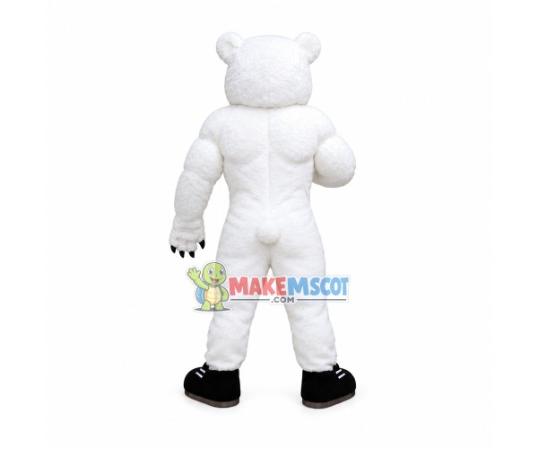 Muscular Power Crazy Bear Mascot Costume Muscular Power Crazy Bear Mascot Costume