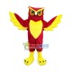 Red Brown Adult Size Owl Mascot Costume Red Brown Adult Size Owl Mascot Costume