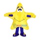 Plush Golden Star Mascot Costume Plush Golden Star Mascot Costume