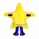 Plush Golden Star Mascot Costume Plush Golden Star Mascot Costume