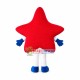 Shiny Red Diamond Star Mascot Costume Shiny Red Diamond Star Mascot Costume
