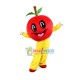 Bright Eyes Red Apple Mascot Cartoon Costume Bright Eyes Red Apple Mascot Cartoon Costume