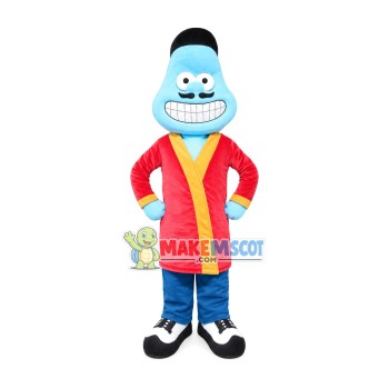 Bearded Doll With Nightgown Mascot Costume Bearded Doll With Nightgown Mascot Costume