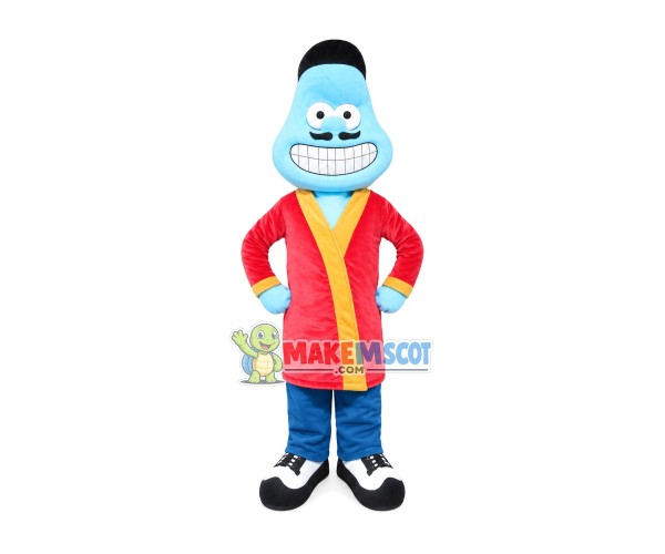 Bearded Doll With Nightgown Mascot Costume Bearded Doll With Nightgown Mascot Costume