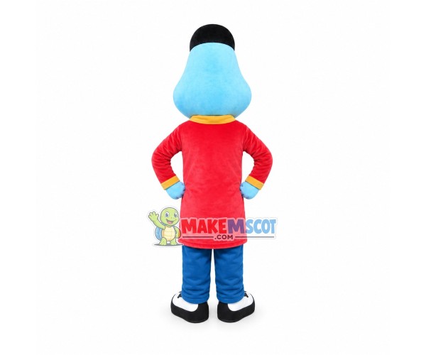 Bearded Doll With Nightgown Mascot Costume Bearded Doll With Nightgown Mascot Costume