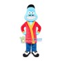 Bearded Doll With Nightgown Mascot Costume