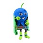 Blueberry With Green Cape Mascot Costume