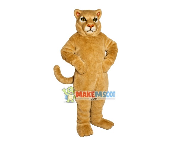 Majestic Akimbo Tiger Mascot Costume Majestic Akimbo Tiger Mascot Costume