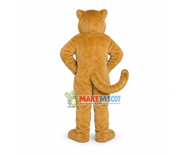 Majestic Akimbo Tiger Mascot Costume Majestic Akimbo Tiger Mascot Costume