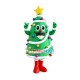 Christmas Tree With Colored Balls Mascot Costume Christmas Tree With Colored Balls Mascot Costume
