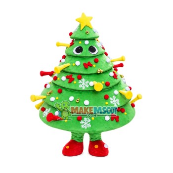 Snowflake Christmas Tree Mascot Costume