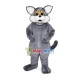 Vivid Gray Tom Cat Mascot Costume for Adult Vivid Gray Tom Cat Mascot Costume for Adult