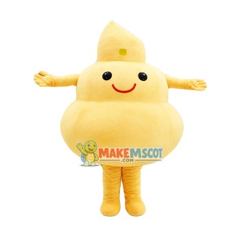 Lump Of Shit Mascot Cartoon Costume Lump Of Shit Mascot Cartoon Costume