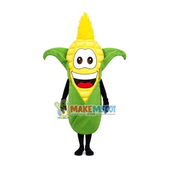Funny Face Cartoon Corn Mascot Costume Funny Face Cartoon Corn Mascot Costume