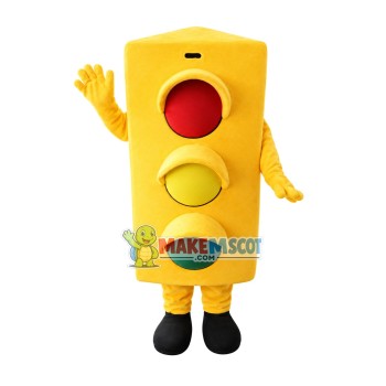 Traffic Lights Mascot Costume Cartoon Traffic Lights Mascot Costume Cartoon