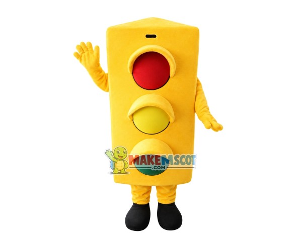 Traffic Lights Mascot Costume Cartoon Traffic Lights Mascot Costume Cartoon