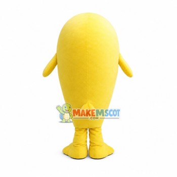 Likable Yellow Small Seal Mascot Costume Likable Yellow Small Seal Mascot Costume