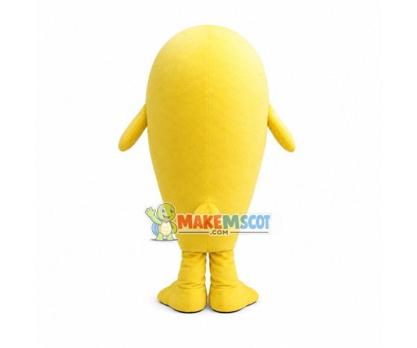 Likable Yellow Small Seal Mascot Costume Likable Yellow Small Seal Mascot Costume