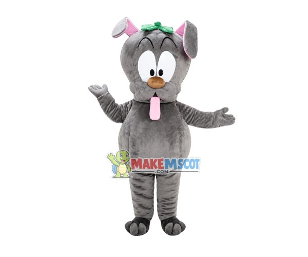 Dumb Rabbit With Long Tongue Mascot Costume Dumb Rabbit With Long Tongue Mascot Costume