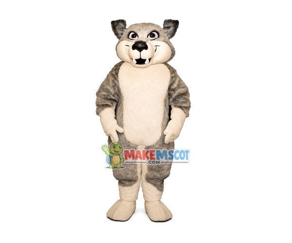 Adult Sharp Teeth Big Dog Mascot Costume