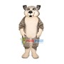 Adult Sharp Teeth Big Dog Mascot Costume