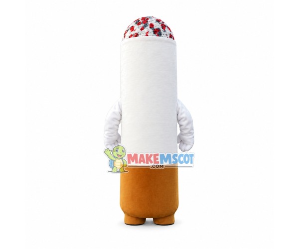 Lighted Lit Cigarette Mascot Cartoon Costume