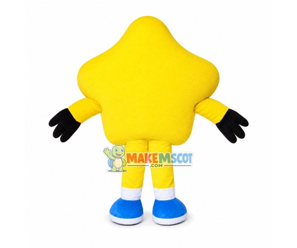 Cartoon Blue Eyes Star Mascot Costume Cartoon Blue Eyes Star Mascot Costume