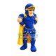 Blue Muscle Spartan Mascot Costume