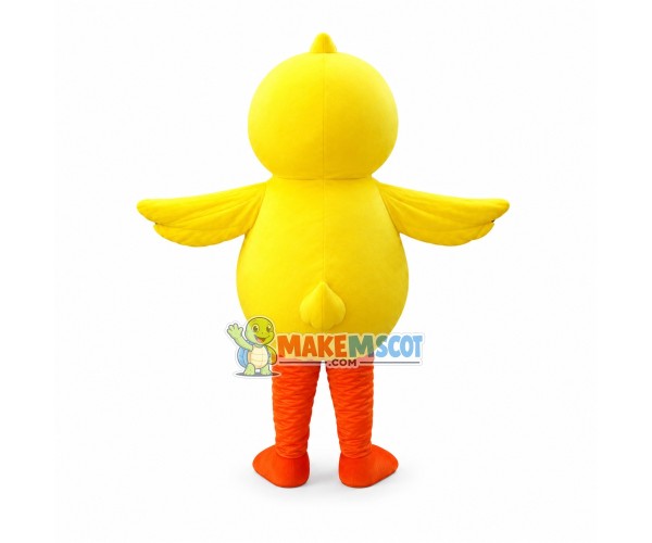 Little Yellow Duck Mascot Costume Little Yellow Duck Mascot Costume