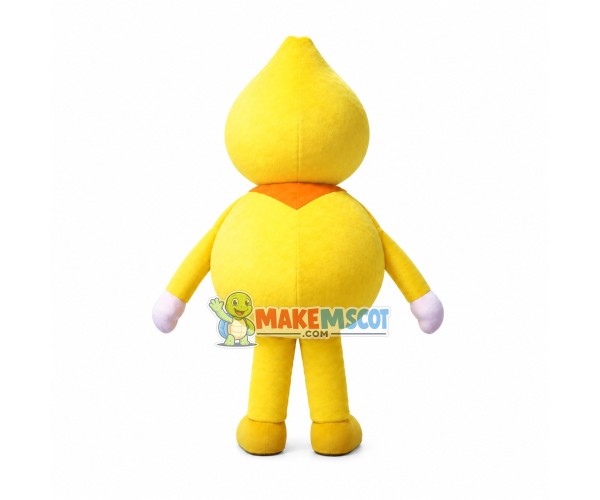Golden Gourd Doll Cartoon Mascot Costume Golden Gourd Doll Cartoon Mascot Costume