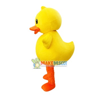 Little Yellow Duck Mascot Costume Little Yellow Duck Mascot Costume