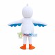Winking Adult Cartoon Chicken Mascot Costume Winking Adult Cartoon Chicken Mascot Costume