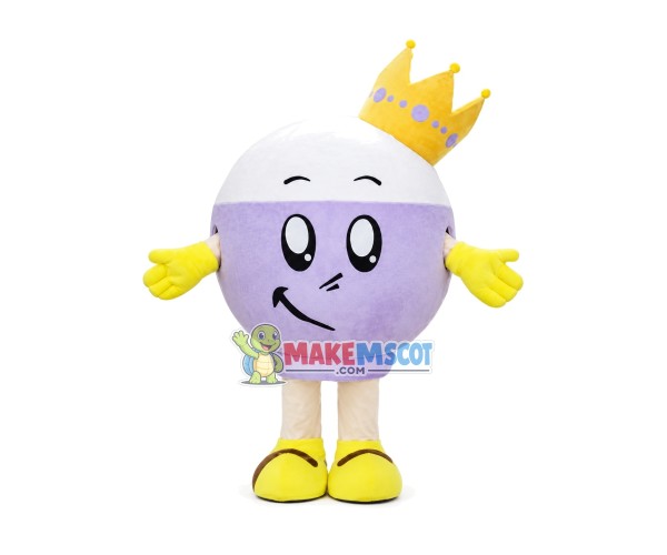 Crown Rice Bowl Mascot Costume