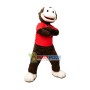 Smiling Monkey Adult Mascot Costume
