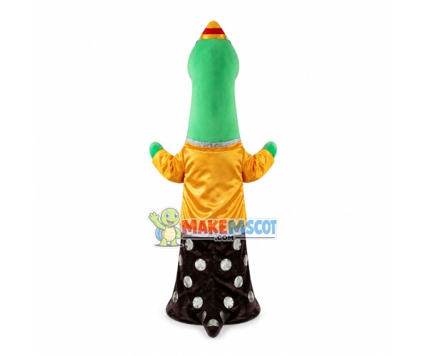 Green Snake Mascot Costume Outfit Green Snake Mascot Costume Outfit
