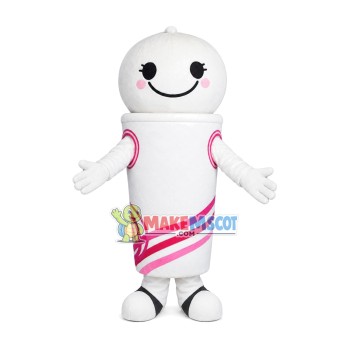 Olympic Games White Torch Mascot Costume Olympic Games White Torch Mascot Costume