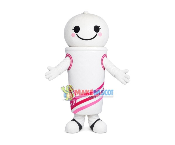Olympic Games White Torch Mascot Costume Olympic Games White Torch Mascot Costume