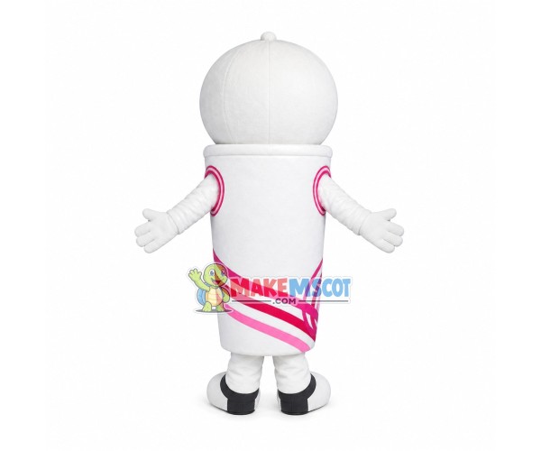 Olympic Games White Torch Mascot Costume Olympic Games White Torch Mascot Costume