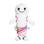 Olympic Games White Torch Mascot Costume